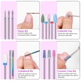 thumbnail image 4 of Juego de brocas para uñas Chumia, 47 unidades, cerámica con forma de diamante eléctrico, 4 of 7
