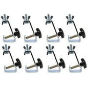 (8) American DJ Dura Clamp Heavy Duty Clamp for Light Bridge One Sys 1/2" Truss