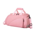 thumbnail image 2 of koolsoo Table Tennis Bag Large Capacity Storage Crossbody Tote for Ping Pong Paddles Pink, 2 of 9
