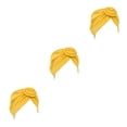 thumbnail image 1 of Minnieouse Turbante Nudo Estilo simple Hiyab interior Cubierta elástica Beanie Gorros lisos Gorros Bonnet para mujeres Accesorios de maquillaje Dorado Type1 NO1 Minnieouse CBP469145, 1 of 1