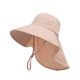 thumbnail image 3 of Sombrero de pescador de ancha, gorra de playa de verano para actividades al aire libre en la calle y viajes Negro, 3 of 8