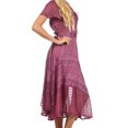 thumbnail image 3 of Sakkas Marigold Embroidered Fairy Dress - Orchid - L/XL, 3 of 6