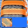 thumbnail image 4 of Car Snow Tire Chains – Universal Anti-Slip Straps for Sedans/SUVs/Off-Road Vehicles (Winter Traction Aid), 4 of 7