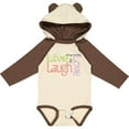 thumbnail image 3 of Inktastic Live, Laugh, Love Boys Long Sleeve Baby Bodysuit, 3 of 5