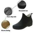 thumbnail image 3 of AUXDIQ Rain Boots Women Short Ankle Waterproof Rain Shoes Outdoor Garden Shoes, 3 of 6
