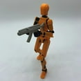 thumbnail image 3 of T13 Action Figure Titan 13 Action Figure Robot Action Figure 3D Printed Action Figure -cdsx, 3 of 4