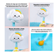 thumbnail image 3 of Juguetes Para Baño Bebe-regaderas En Forma De Sol Y Nubes, 3 of 4