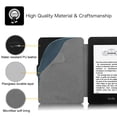 thumbnail image 5 of Fintie Slimshell Case for Kindle Paperwhite - Fits All Paperwhite Generations Prior to 2018, Black, 5 of 6