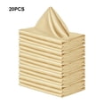 thumbnail image 3 of Servilletas de tela Billuyoard 20 piezas para cualquier ocasión Dorado champagne, 3 of 6