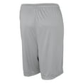 thumbnail image 4 of Youth PosiCharge Competitor Polyester Short Silver X-Large, 4 of 4