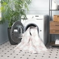 thumbnail image 4 of SAFAVIEH Santa Clara Elwyn Checkered Polyester Machine Washable Area Rug, Ivory/Beige, 8' x 10', 4 of 12