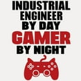 thumbnail image 2 of CafePress - INDUSTRIAL ENGINEER BY DAY GAMER BY NIGHT Shot Gla - White/Black Shot Glass, Unique and Funny Shot Glass, 2 of 2