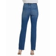 thumbnail image 2 of NYDJ womens  Petite Marilyn Romantic Indigo Straight Leg Jean, 4P, Blue, 2 of 3
