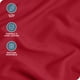 thumbnail image 3 of Bare Home Funda de Almohada Corporal - Cierre de Cremallera - Ultra Suave - Doble Cepillado - Rojo, 3 of 8