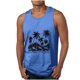 thumbnail image 1 of Camisetas de Tanque de los Hombres Tanque de los Hombres Incolor Gradiente de Impresión Cuello Redondo Correa Delgada Fuga Atrás Regular Casual Deportes Blusas de Tanque, 1 of 5