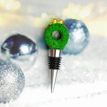 thumbnail image 7 of Viflosae Christmas Decoration Christmas Tree Resin Wine Bottle Stopper Christmas Party Dinner Decoration Christmas Gift Christmas Wine and Beverage Bottle Stopper Sealer, 7 of 7