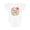 AA-White, variant on Inktastic Wild One Floral First Birthday Boys or Girls Baby Bodysuit