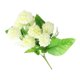thumbnail image 2 of Toystoory Ramo de flores artificiales de 9 cabezas, decoración de simulación, flor de tela, decoración para el hogar y la boda Flores artificiales blanco, 2 of 6