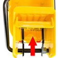 thumbnail image 3 of TrueCraftware- 36 qt. Yellow Mop Wringer- Pail/Mop Bucket Side-Press Replacement Wringer Household Portable Mop Bucket Wringer Ideal for Household and Public Places Floor, 3 of 5