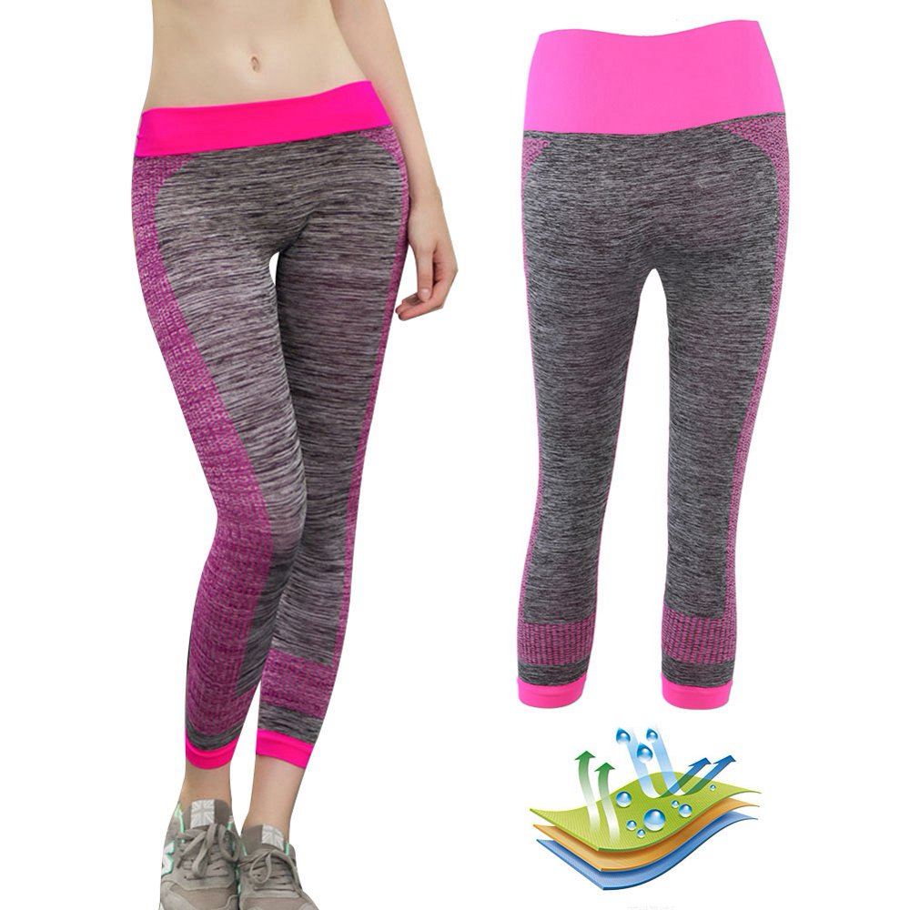 Mgaxyff Mgaxyff Yoga Cropped Trouser, Fitness Cropped Trouser,Women Girl Yoga Fitness Legging