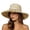 Khaki, variant on Beach Hats for Women, Floppy Wide Brim Straw Bucket Hats for Women, Packable Boho Sun Hats for Summer Travel UPF 50+, One Size, Brown