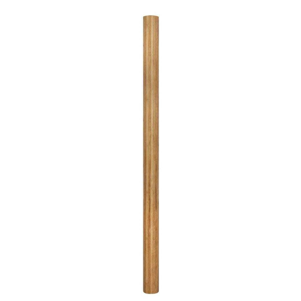 Kepooman Modern Freestanding Folding Woven Bamboo Panel Screen, Natural Kepooman Modern Freestanding Folding Woven Bamboo Panel Screen, Natural