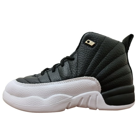 Little Kid's Jordan 12 Retro "Playoffs" Black/Varsity Red-White (151186 006) - 11.5