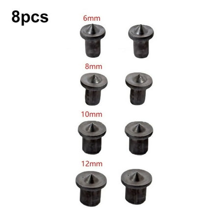 

qiya 8pcs Dowel Centre Point Set 6mm 8mm 10mm 12mm Wood Drill Hole Tenon Center