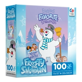 Ceaco - Frosty the Snowman - Everyones Favorite Snowman, 100 Piece Kids Jigsaw Puzzle