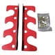 thumbnail image 1 of Soporte de Pared para Barra Soporte Resistente Y Protector para Barra de Musculación Accesorio Colgante Antiresbalones Diseño Compacto Adecuado para Á Rojo, 1 of 9
