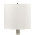 thumbnail image 3 of nuLOOM Ontario 28" Ceramic Table Lamp, 25" H x 12" W x 12" D, Gray, 3 of 5