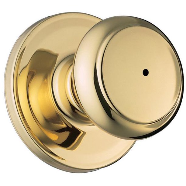 Weiser 5466545 1.75 in. ANSI & BHMA Grade 2 Troy Polished Brass Steel