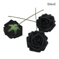 thumbnail image 2 of Matsuzay Rosa Rosas hechas a mano Belleza Navidad Halloween Regalos de Acción de Gracias Flor Decoraciones para el hogar Tributos de esgrima Flores artificiales Negro, 2 of 6