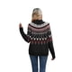 thumbnail image 5 of TRKIYQC Suéteres de cuello alto para mujer, suéter de punto suelto de manga larga vintage TRKIYQC  moda, 5 of 7