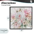 thumbnail image 4 of Stupell Industries Farmhouse Romantic Pastel Blossoms Black Framed Giclee Art, 12 x 12, by Carol Robinson, 4 of 8