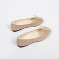 thumbnail image 4 of Viluyesy Womens Ballet Flats, Round Toe Comfortable Shallow Slip-On Casual Dressy Office Flat Shoes Khaki US9, 4 of 5