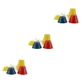 thumbnail image 1 of relayinert 4pcs Rubber Ball Tees Holder Golfer Ball Rack 4 Height Training Holder Golfing Practice Tool Golfer Training Tools with a strap 3Set, 1 of 6