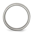 thumbnail image 2 of Titanium Concave 6mm Beveled Edge Band Ring Wedding Classic, 2 of 11