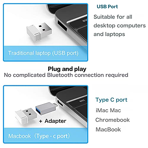 Rechargeable Wireless Mouse for MacBook 