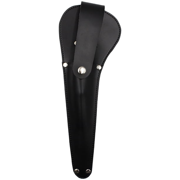 Protector de tijeras de PU: funda protectora para tijeras de peluquería y tijeras de costura para colgar en la cintura.