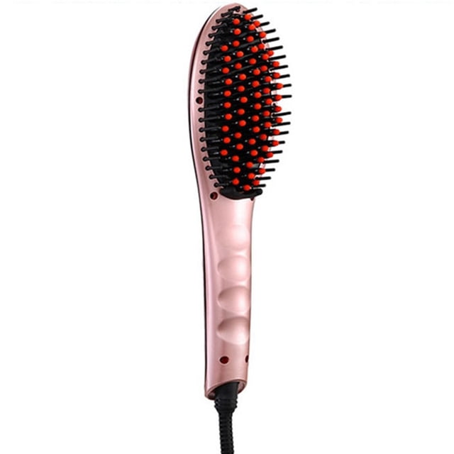 Peine alisador de pelo de cerámica con calefacción iónica, talla única