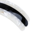thumbnail image 3 of Pasador de cabello Baoblaze con Horquilla grande de acetato Negro y blanco, 3 of 8
