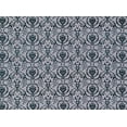 thumbnail image 2 of Zelouf Flock With Outline Glitter On Tulle  , Sewing, DIY, Crafts Fabric by the Yard, Blk/blk/aqua, 7 Yard, 2 of 2