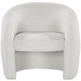 thumbnail image 4 of Meridian Furniture Acadia Cream Boucle Fabric Accent Chair, 4 of 6
