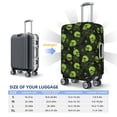 thumbnail image 4 of Hirioo Skulls And Cobwebs for Elasticity Suitcase Cover (No luggage Included) Durable Luggage Protector Fits 18-32 Inch Luggage-Large, 4 of 7