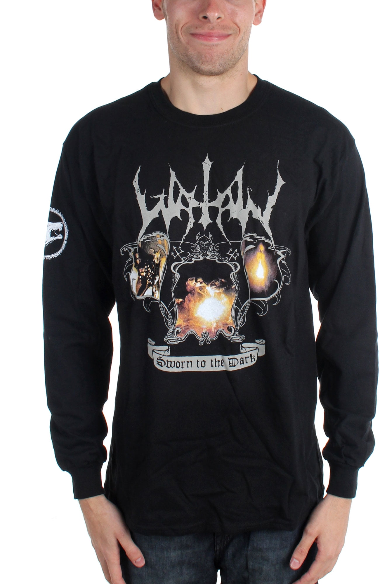 Vintage Watain Shirt : Watain Black Metal Militia T-shirt