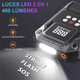 thumbnail image 5 of "Cargador Arrancador De Baterías 12v Auto Compresor Portátil Belug, Negro ", 5 of 5