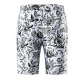 thumbnail image 6 of Awdenio Mens Floral Hawaiian Outfits 2 Piece Button Down Short Sleeve Shirt and Shorts Sets, 6 of 9