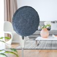 thumbnail image 3 of Round Washable Household Dust Protection Cover for 40-53cm Fan Gray, 3 of 8