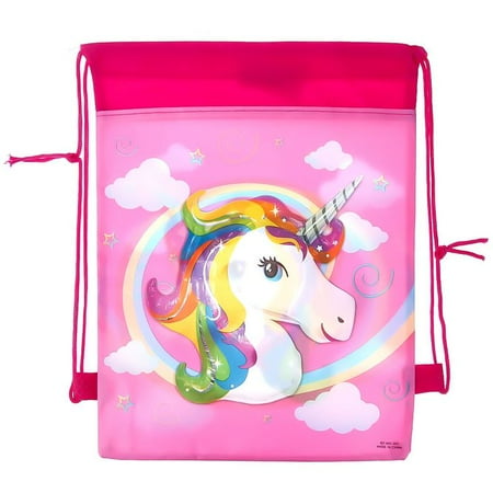 Bundles Bags - KABOER 5PCS 2019 New Unicorn Non-woven Drawstring Bag Bundle Pocket